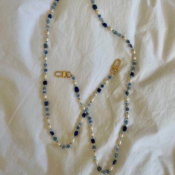 Beaded crossbody phone strap - Picture 1 of 3